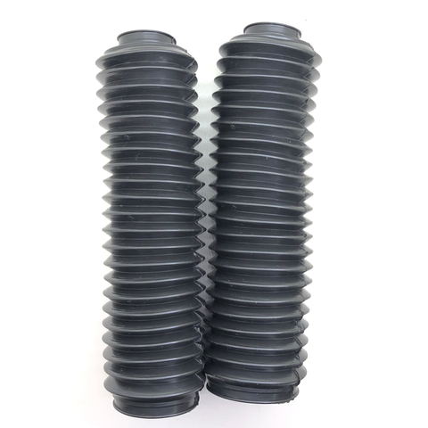 1 Pair 220 x 37MM Motorcycle Front Fork Shock Absorber Cover Rubber Motorcross Fork Gaiters Boots Scooter Protection Parts ► Photo 1/3