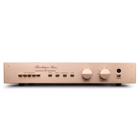 M-005 Study Switzerland FM255 pre-amplifier Preamplifier Pre AMP Preamp Pre-amplifier Pre Amplifier remote control ► Photo 1/1