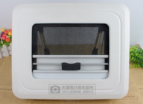 RV Caravan Camper Van 20inx14in Hinged Push-Out Window Ventilation Hatch Karavan Mobile Motor home Boat ► Photo 1/6