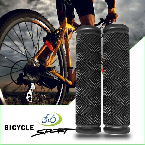 2pcs Non Slip Smooth Soft Rubber Mountain Bicycle Handlebar MTB Bike Handle Grips Cover Anti-slip Strong Support Grips Bike Part ► Photo 1/6