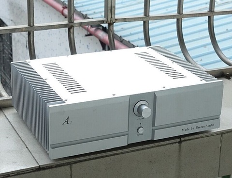 BRZHIFI BZ4312A2 double radiator aluminum case for class A power amplifier ► Photo 1/6