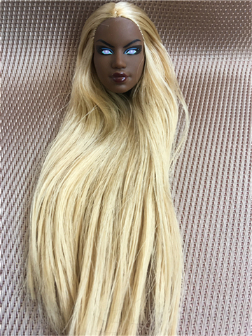 Rare Doll Head Collection Rooted Hair Doll Heads 1/6 Lady Toy Head DIY Toy Parts Female Doll Heads Girls Birthday Christmas Gift ► Photo 1/6