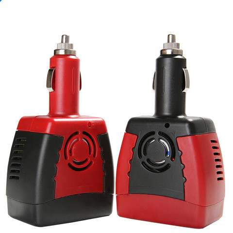 2100mAh/500mAh 150W Car Power Inverter 12V DC to 220V/110V AC converter Adapter with Cigarette Lighter and USB ► Photo 1/6