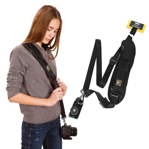 New Portable Shoulder Camera Strap for DSLR Digital SLR Camera Canon Nikon Sonys Quick Rapid camera accessories Neck Strap Belt ► Photo 1/5