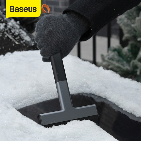 Baseus Snow Ice Scraper Car Windscreen Ice Remover Auto Window Cleaning Tool Winter Car Wash Accessories Scraping Tool ► Photo 1/6