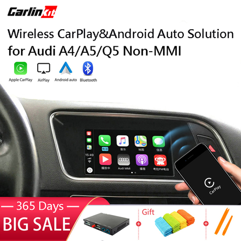Carlinkit Decoder 2 0 For Audi A4 A5 S4, How To Mirror Iphone Carplay