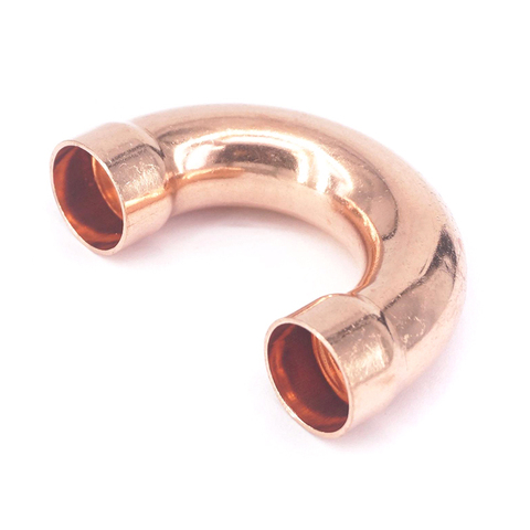 10x0.8x25.4mm 180 Degree Return Bend Copper End Feed Plumbing Pipe Fitting for gas water oil ► Photo 1/5