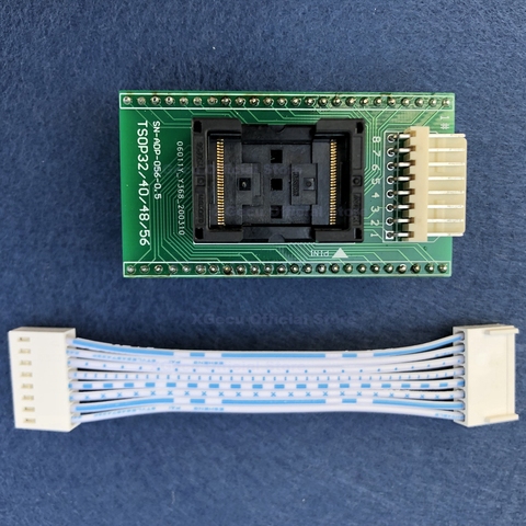 TSOP32/40/48/56 All In One ZIF adapter (SN-ADP-056-0.5) only for T56 programmer ► Photo 1/6