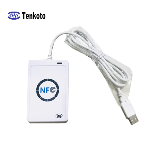 Access Control Contactless RFID Card Readers USB NFC Card Reader Writer RFID Smart Copier Duplicator Writable Clone ACR122U ► Photo 1/6