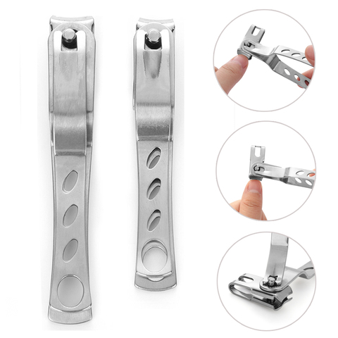 1PC Stainless Steel Nail Clipper 360 Degree Rotary Cuticle Toenail Cutter Trimmer Toe Finger Health Care Manicure Pedicure Tool ► Photo 1/6