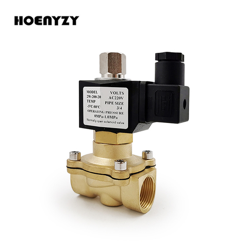 3/8'' 110V AC Electric Brass Solenoid Valve 