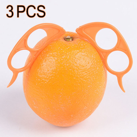 1/ 3pcs Orange Peelers Zesters Creative Fruit Lemon Oranges Peeler Slicer Stripper Easy To Open Citrus Tools Kitchen Accessories ► Photo 1/6