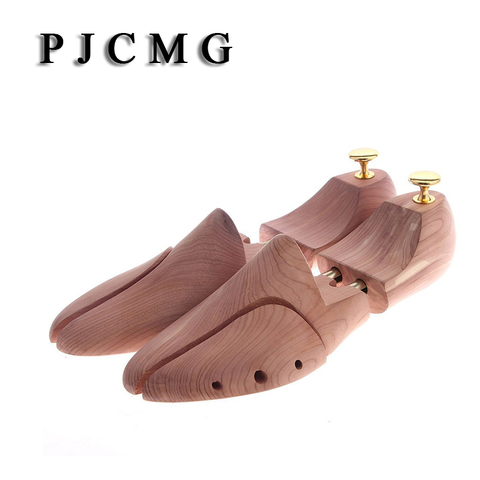 Twin Tube Red Cedar Wood Adjustable Shoe Shaper Men's Shoe Tree ► Photo 1/6