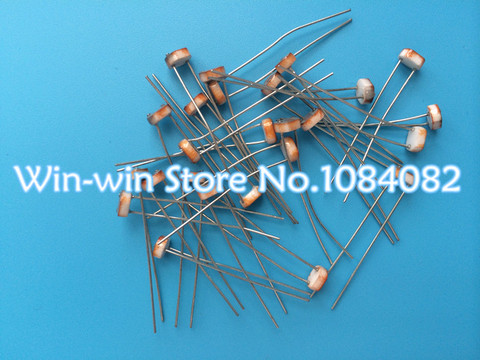 10PCS GL5539 5mm 5539 Photo Light Sensitive Resistor Photoresistor Optoresistor Switch ► Photo 1/1