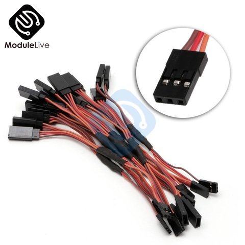 5PCS 150mm Servo RC Y Style Male to Female JR Wire Line Cord Extension Lead Cable connector 150 mm ► Photo 1/6