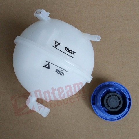 Ccoolant Expansion Tank + Cap For VW GOLF MK2 MK3 CADDY JETTA PASSAT POLO Saloon 1H0121407A 357121407A ► Photo 1/5