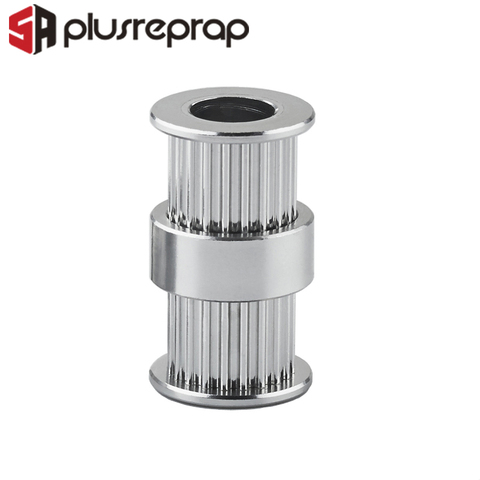 GT2 Timing Driving Pulley Double Pulley 8mm or 5mm Shaft 20 Teeth For Ultimaker 2 UM2 DIY REPRAP 3D Printer Parts ► Photo 1/4