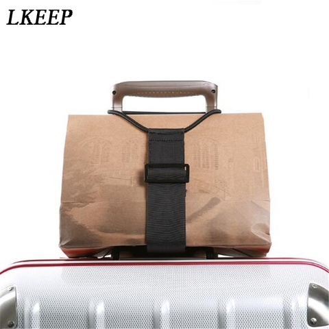Adjustable Baggage Bungee Luggage Belts Suitcase Adjustable Belt Carrier Strap Travel Accessories Carry On Straps ► Photo 1/6