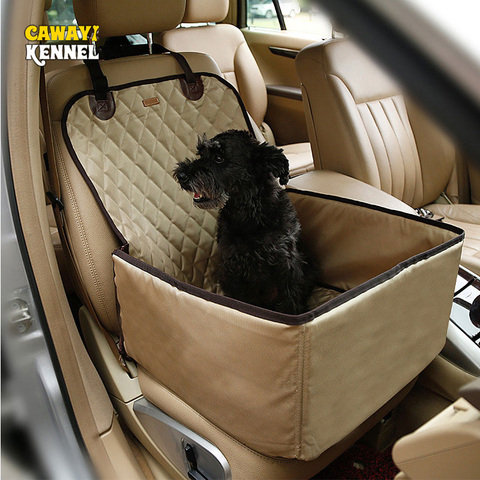 CAWAYI KENNEL 2 in 1 Pet Carriers Dog Car Seat Cover Waterproof Hammock Carrying for cats dogs transportin perro honden tassen ► Photo 1/5