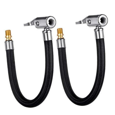 Bike Motorcycle Car Tire Air Inflator Hose Inflatable Pump Extension Tube Adapter Twist Tyre Air Connection Locking Air Chuck ► Photo 1/6