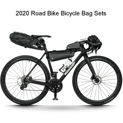 Rhinowalk 4pc/Set Cycling Bag Sets Waterproof for Bicycle Saddle Handlebar Frame Tube Bag Road Bike Long Distance Large Capacity ► Photo 1/6