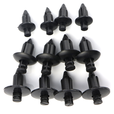 6mm 7mm 8mm 20 PCS Plastic Push Rivet Fairing Clips Fastener For Kawasaki Honda Yamaha Suzuki Ducati Aprilia Triumph KTM Cagiva ► Photo 1/6