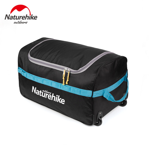 Naturehike Suitcase 110L wheeled duffle Collapsible storage bag outdoor travel tent camping equipment large portable debris bag ► Photo 1/6