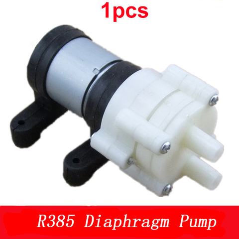 1PCS Mini Fuel Pump/Water Pump DC Diaphragm Pump 6-12v w/Soft Rubber Sleeve for RC Boat(Cooling Parts) DIY Design Model ► Photo 1/1