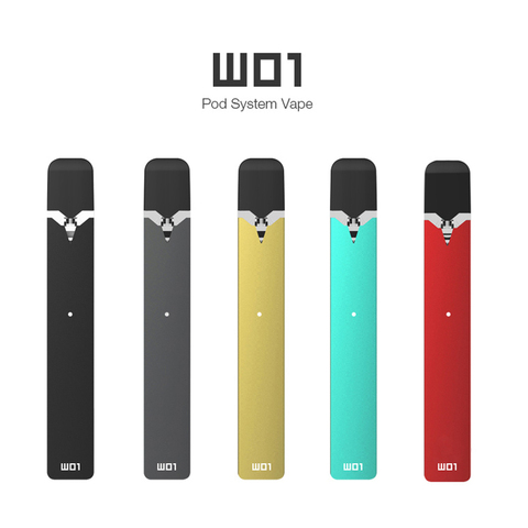 OVNS W01 Pods Cartridges 100% Fit for JUUL Device e Cigarette Pen Vape Kit  0.7ML Cartridge Pods  for Juul pod ► Photo 1/5