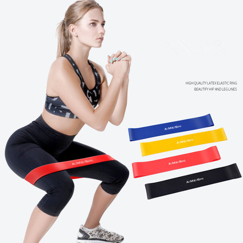 Training Fitness Gum Exercise Gym Strength Resistance Bands Pilates Sport Rubber Fitness Bands Crossfit Workout Equipment ► Photo 1/6