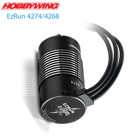 Hobbywing EzRun 4274 2200KV 4268 2600KV Brushless  Motor for 1/8 RC Car Truck ► Photo 1/6