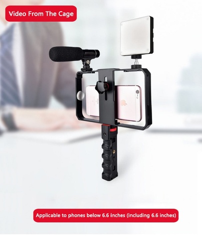 Mcoplus camera Phone Stabilizer for iPhone Xs Max Xr X 8 Plus 7 for Huawei for Samsung S9,8 Outdoor Phone Holder for Canon Nikon ► Photo 1/6