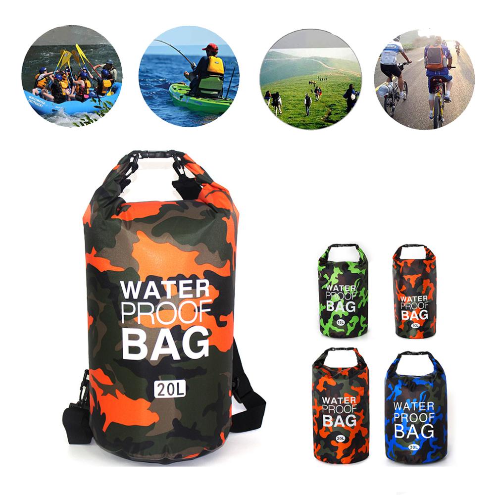 Dry Bag River Ocean Backpack Rafting Diving Accessories Beach Swimming Bags 