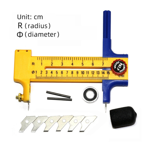 Spare blade for big hair circular cutter for cutting paper / film / Leather stainless steel circular cutter ► Photo 1/6