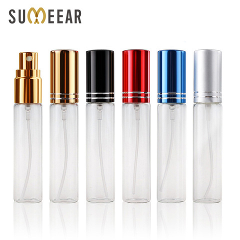 100PCS/Lot 10ml Portable Sample Refillable Perfume Bottle Empty Mini Spray Bottle Perfume Bottles Atomizer Container for Travel ► Photo 1/6