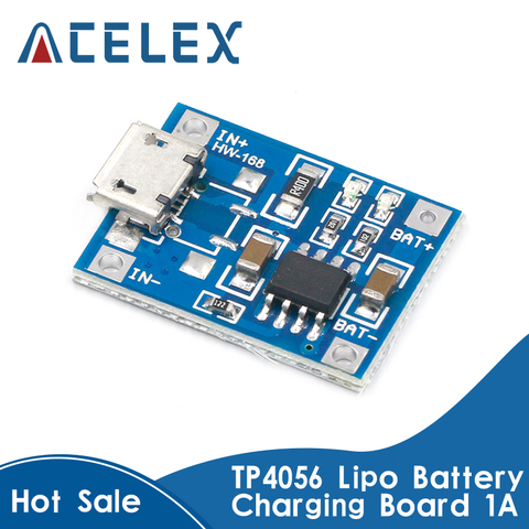 5PCS TP4056 1A dedicated lithium battery charging pad charging module lithium battery charger module 1A Charging Board ► Photo 1/6