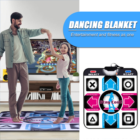 Dancing Step Dance Pads Dancer Blanket Non-Slip Foot Print Dance Mats to PC/TV kids toy Dancer Blanket Equipment Revolution HD ► Photo 1/6