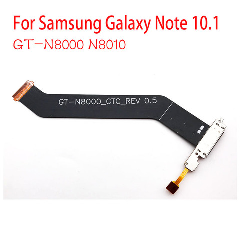 New Dock Charger Board For Samsung Galaxy Note 10.1 GT-N8000 N8010 USB Charging Port Flex Cable With Mic Microphone ► Photo 1/4