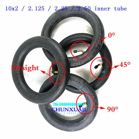 10x2 /2.125 /2.25 /2.50 butyl rubber inner tube for Tricycle Bike Schwinn Kids 3 Wheel Stroller scooter Balancing Hoverboard ► Photo 1/6