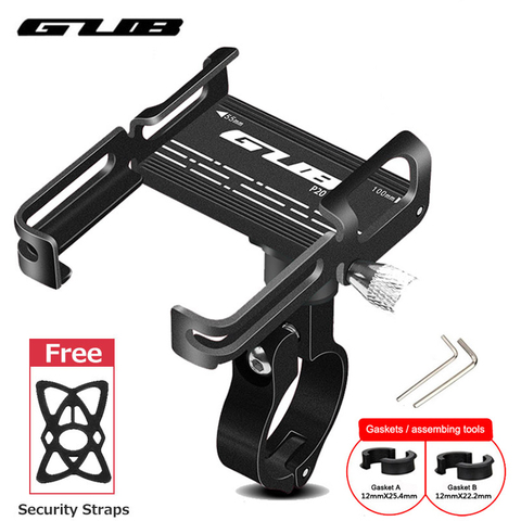 GUB Universal Bicycle Phone Holder 3.5-7.15 inch Smartphone Bike Support Anti-Slip Motorcycle Mount Bracket Cycling Phone Holder ► Photo 1/6