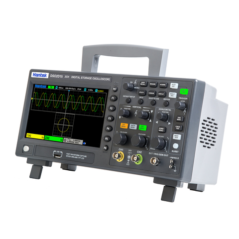 Hantek Digital Oscilloscope DSO2C10 2C15 2CH Storage осциллограф 100M/1G Sampling DSO2D10 2D15 2CH+1CH With Signal Source ► Photo 1/5