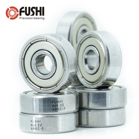 626ZZ Bearing ABEC-5 10PCS 6X19X6 mm Miniature 626Z Ball Bearings 626 ZZ EMQ Z3V3 Quality ► Photo 1/6