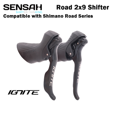 SENSAH IGNITE Road Bike Shifter 2x8 2x9 Speed Brake Lever Bicycle R7000 Tiagra Sora sensah empire pro sensah groupset ► Photo 1/6