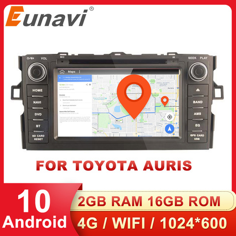 Eunavi 7'' Android 2 Car Radio DVD GPS Auto For Toyota Auris Hatchback Audio Navigation Multimedia Player 2DIN Head unit - Price history & | AliExpress Seller - Eunavi
