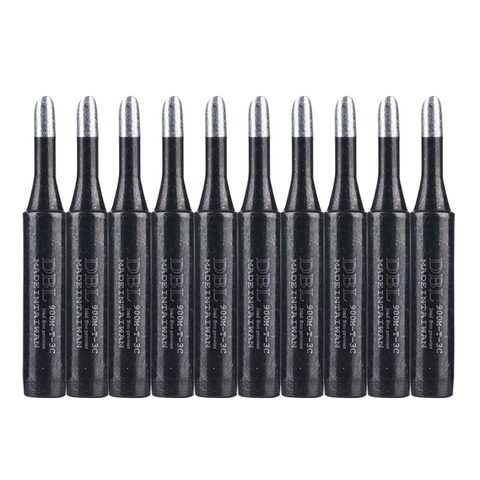 10pcs/lot Black 900M-T-3C Lead-Free Replaceable Soldering Iron Tip s for 936 Solder station Rework Tool ► Photo 1/2
