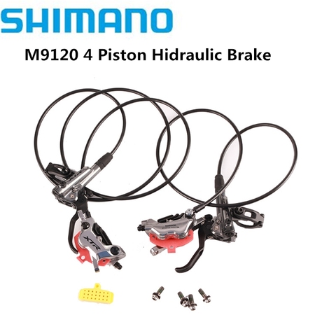 SHIMANO XTR M9100 2 Piston M9120 4 Piston MTB Bike XTR Hidraulic Disc Brake ICE-TECH Left & Right XTR Brake Better M9000 M9100 ► Photo 1/6