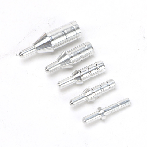 100pcs  Archery Aluminum Nock Pin for Arrow Shaft ID 3.2 mm 4.2 mm 5.2mm 6.2 mm 8.0mm for Nock  Compound Recurve Bow  Arrows ► Photo 1/6