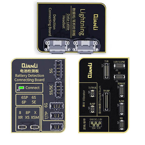 Qianli iCopy Plus Ture Tone /Virbrator EEPROM Programmer Heatset Board for Phone 11 Pro Max 11 pro XS max  XsMax Xs  X Repair ► Photo 1/6