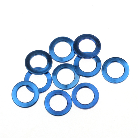 10Pcs Xingxi M4 M5 M6 M8 M10 Titanium Flat Washer DIN912 Titanium Spacer for Bicycle Motorcycle Parts ► Photo 1/6