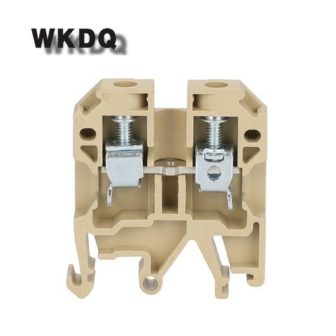 10pcs SAK 6EN Equivalent to WEIDMULLER Feed Through Screw Connection Din Rail Terminal Block Connector ► Photo 1/6